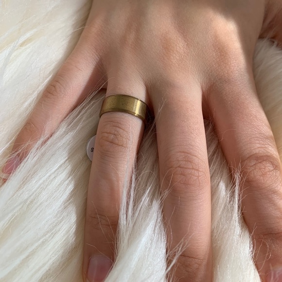 2/$30 golden band ring unisex.  NWT - Picture 7 of 7
